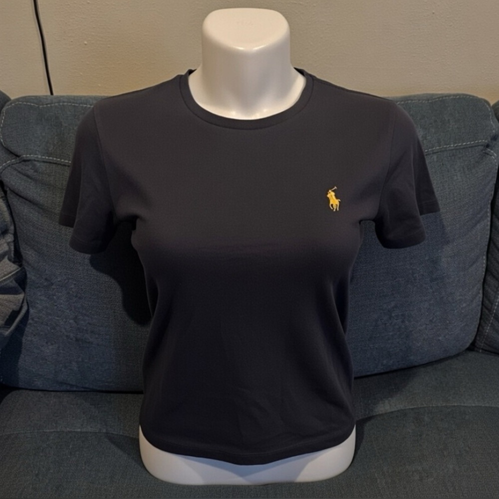Polo by Ralph Lauren Men's Dark Blue Tee